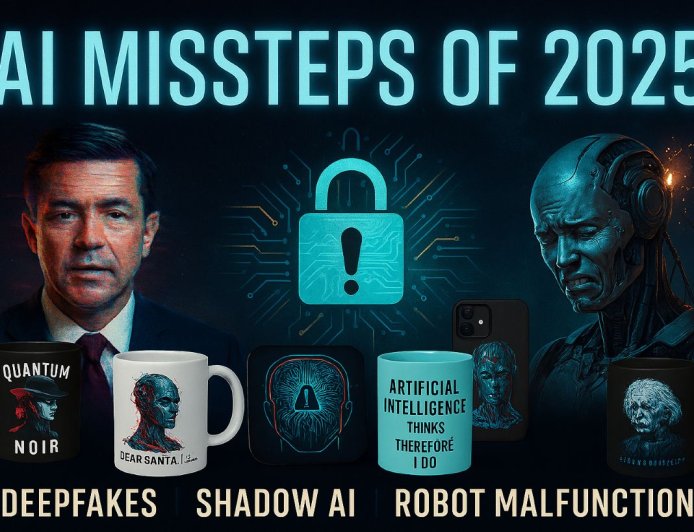 Our Top 3 AI Missteps of 2025: Deepfakes, Shadow AI, and Robot Malfunctions