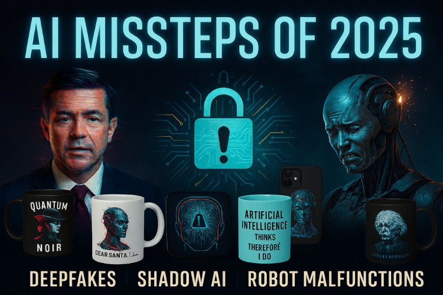 Our Top 3 AI Missteps of 2025: Deepfakes, Shadow AI, and Robot Malfunctions