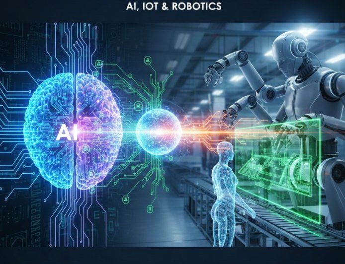 The Convergence: How AI, IoT, and Robotics are Rebuilding the Modern Factory