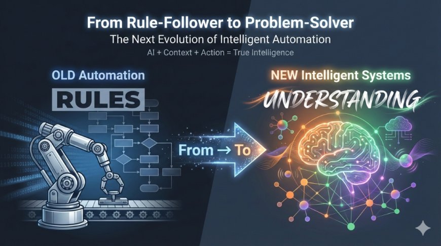 From Rule-Follower to Problem-Solver: How AI is Creating Truly Intelligent Automation