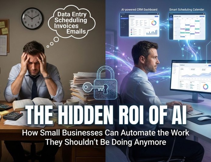 The Hidden ROI of AI: How Small Businesses Can Automate the Work They Shouldn’t Be Doing Anymore