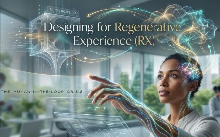 The "Human-in-the-Loop" Crisis: Designing for Regenerative Experience (RX)