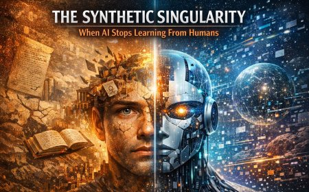 The Synthetic Singularity: When AI Stops Learning From Humans
