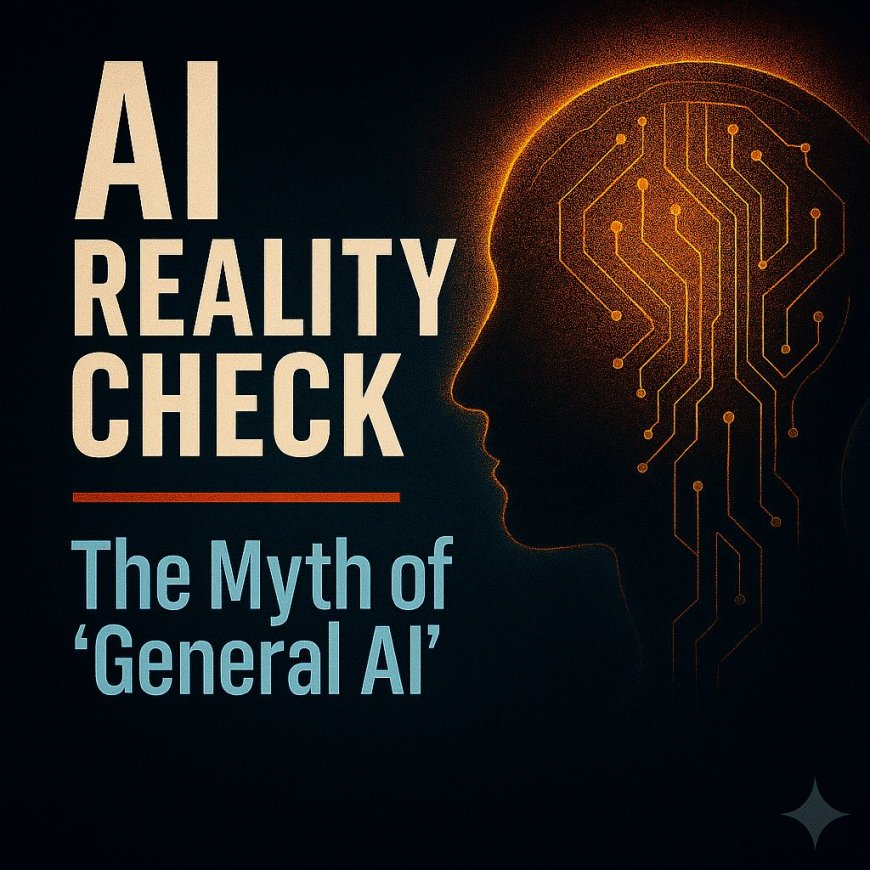 AI Reality Check: The Myth of “General AI”: Why We’re Nowhere Near It
