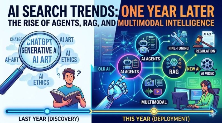 AI Search Trends One Year Later: The Rise of Agents, RAG, and Multimodal Intelligence