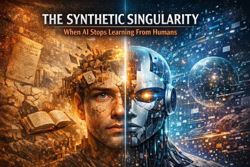 The Synthetic Singularity: When AI Stops Learning From Humans