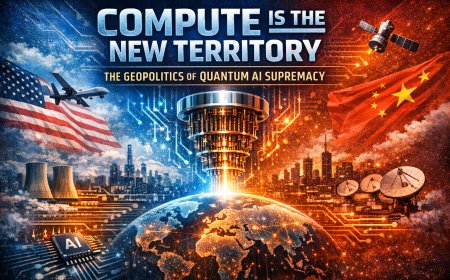 Compute Is the New Territory: The Geopolitics of Quantum AI Supremacy