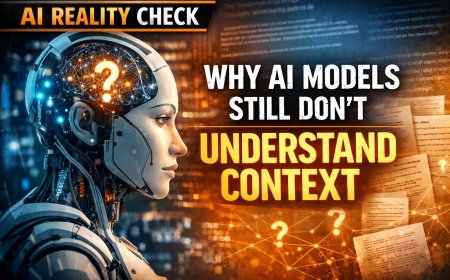 AI Reality Check: Why AI Models Still Don’t Understand Context