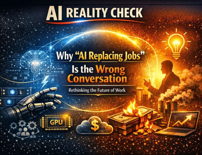 AI Reality Check: Why “AI Replacing Jobs” Is the Wrong Conversation