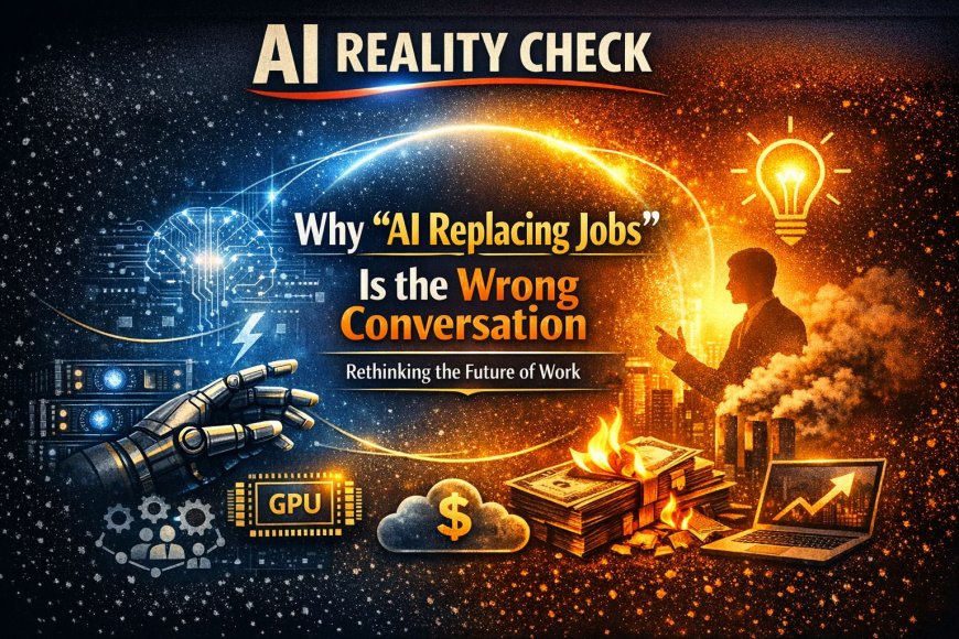 AI Reality Check: Why “AI Replacing Jobs” Is the Wrong Conversation
