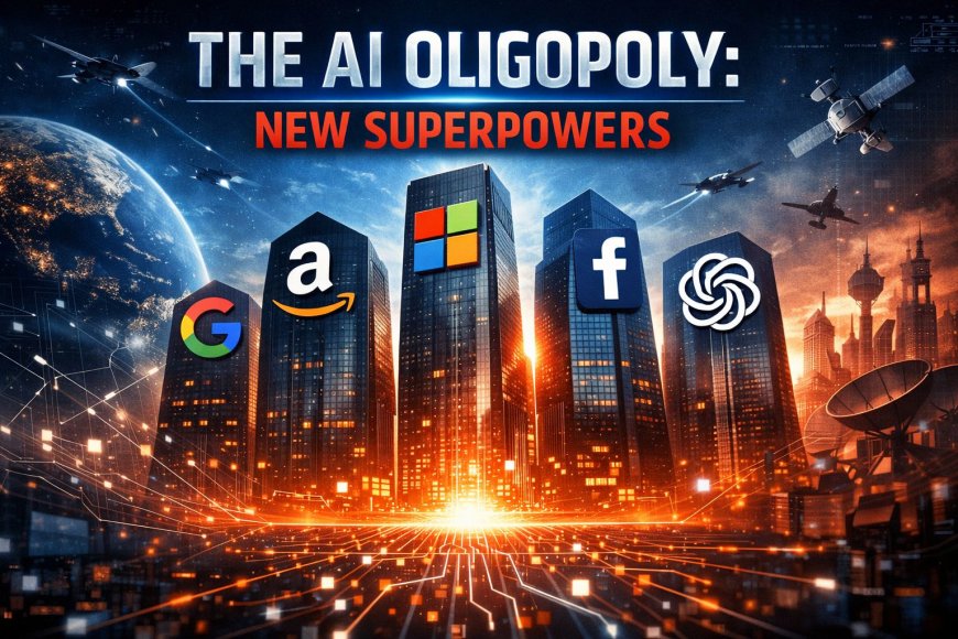 The AI Oligopoly: How 5 Companies Quietly Became the New Superpowers