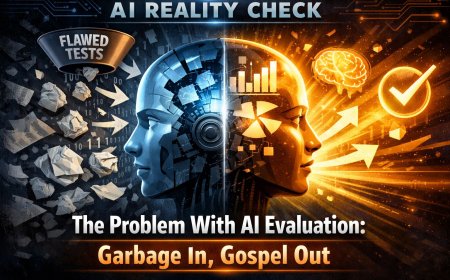 AI Reality Check: The Problem With AI Evaluation: Garbage In, Gospel Out