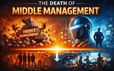 The Death of Middle Management: Automation’s Quiet Restructuring of Organizations