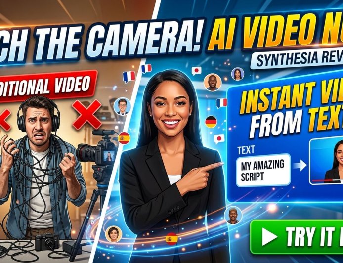 Stop Filming, Start Typing: How Synthesia is Killing Traditional Video Production