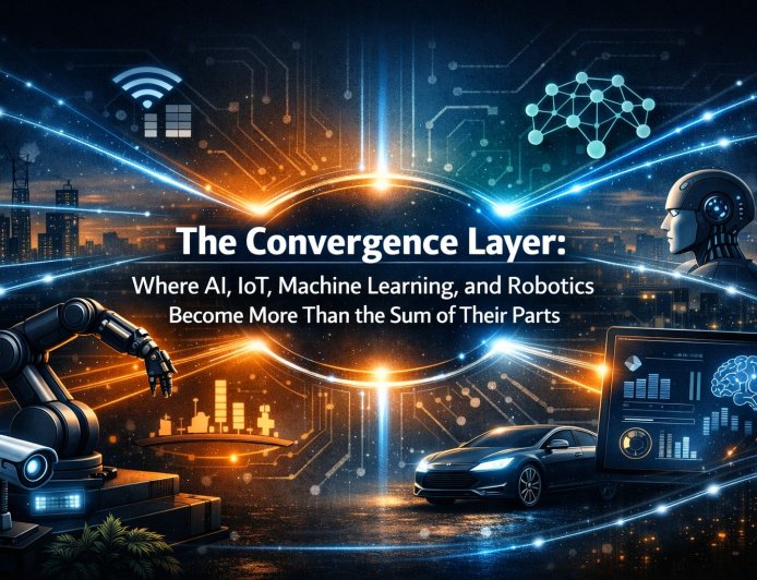 The Convergence Layer: Where AI, IoT, Machine Learning, and Robotics Become More Than the Sum of Their Parts