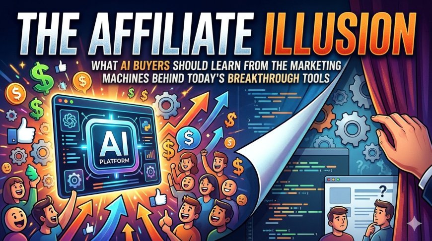 The Affiliate Illusion: What AI Buyers Should Learn From the Marketing Machines Behind Today’s “Breakthrough” Tools