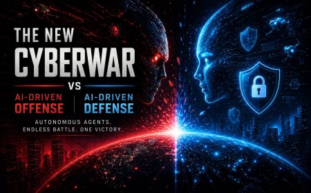 The New Cyberwar: AI‑Driven Offense, AI‑Driven Defense