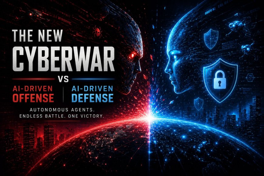 The New Cyberwar: AI‑Driven Offense, AI‑Driven Defense