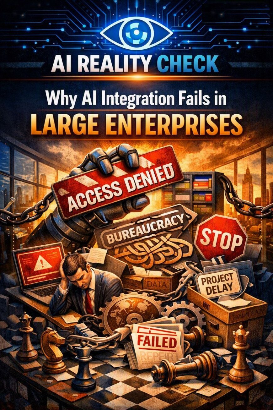 AI Reality Check: Why AI Integration Fails in Large Enterprises