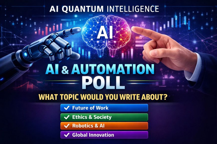 If you had the opportunity to share your perspective or expertise in an article, which AI, robotics, or automation topic would you be most interested in writing about?